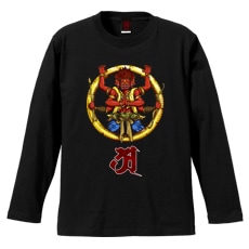 和柄Ｔシャツ　阿修羅　[メンズ長袖]|和柄Ｔシャツ [長袖,メンズ,通常プリント]|和柄Ｔシャツ [メンズ長袖]