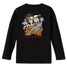 和柄Ｔシャツ　お江戸らばぁず　[メンズ長袖(バックプリント)]|和柄Ｔシャツ [長袖,メンズ,バックプリント]|和柄Ｔシャツ [メンズ長袖]