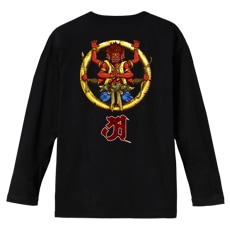 和柄Ｔシャツ　阿修羅　[メンズ長袖(バックプリント)]|和柄Ｔシャツ [長袖,メンズ,バックプリント]|和柄Ｔシャツ [メンズ長袖]