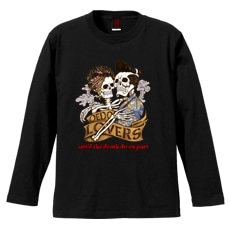 和柄Ｔシャツ　お江戸らばぁず　[レディース長袖]|和柄Ｔシャツ [長袖,レディース,通常プリント]|和柄Ｔシャツ [レディース長袖]