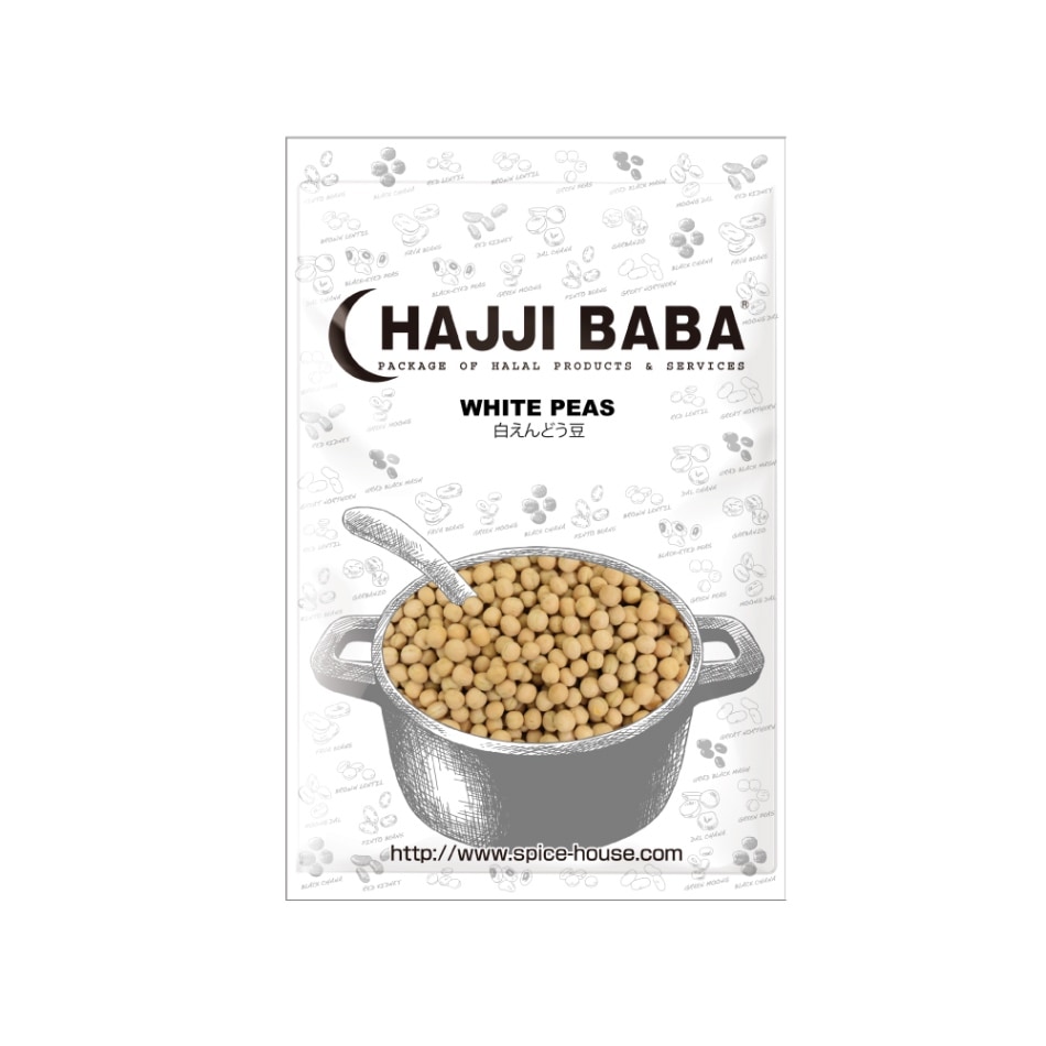 【HAJJIBABA】WHITE PEAS/白えんどう豆 1kg