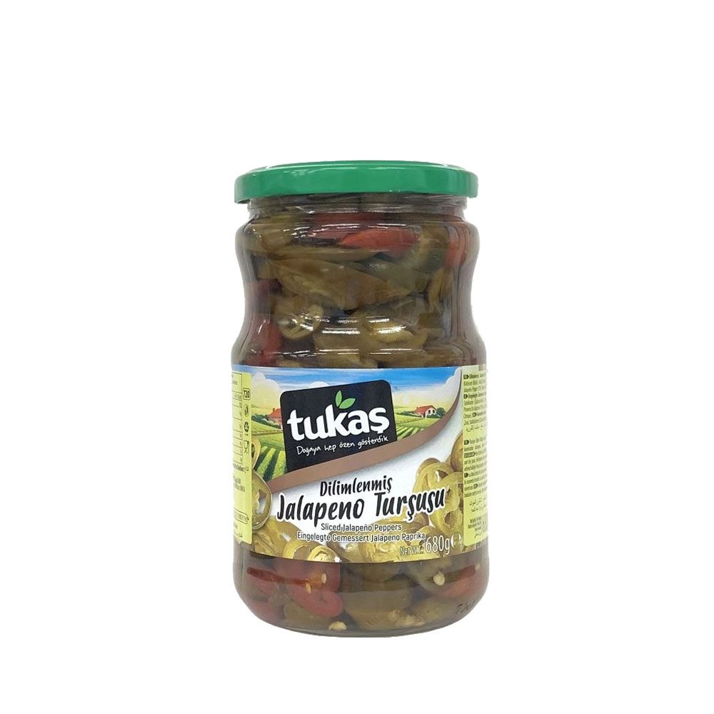【TUKAS】  JALAPENO PEPPER/ハラペーニョ 680g (TUR)