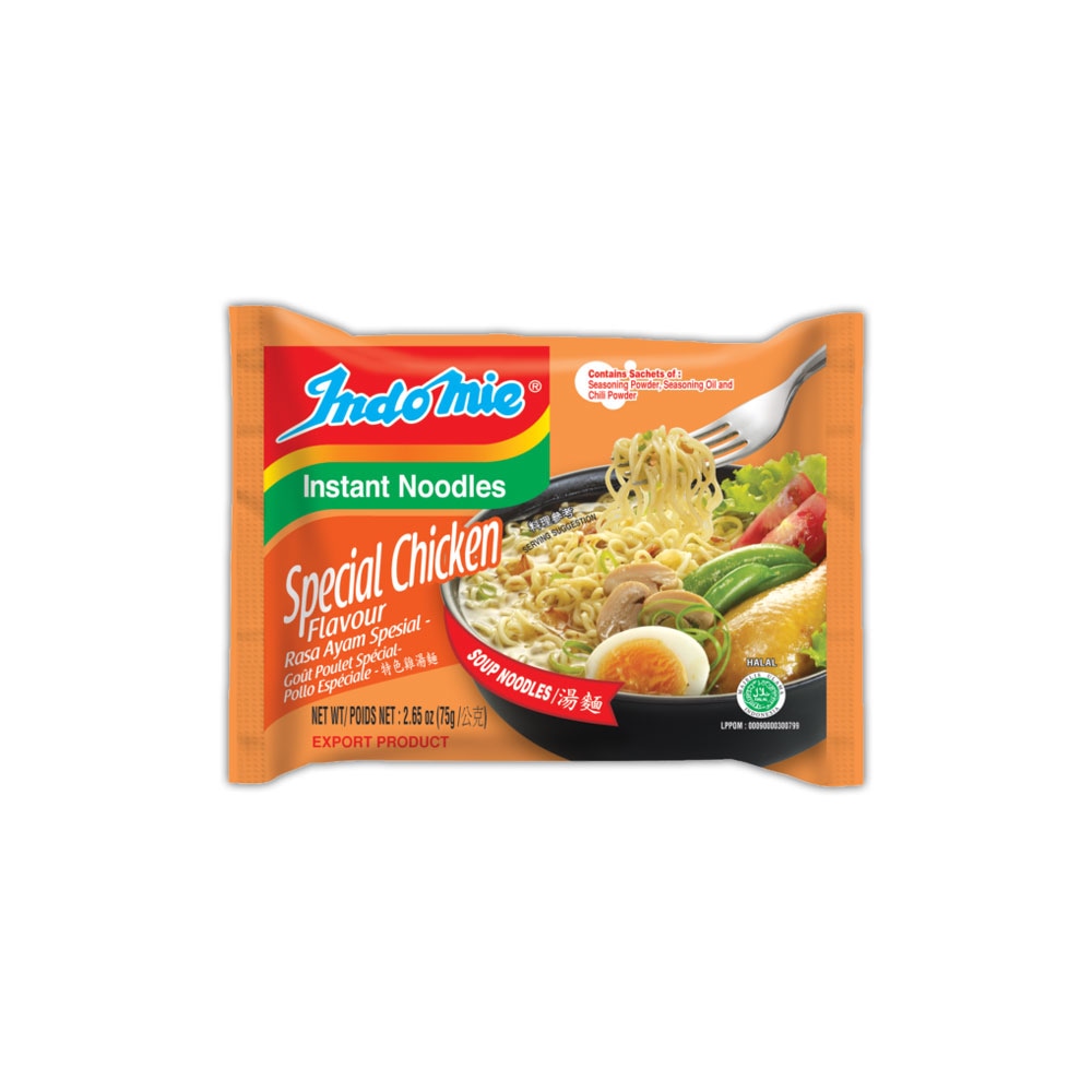 【Indo mie】INSTANT NOODLES SPECIAL CHICKEN FLAVOR/スペシャルチキン  (INDONESIA)