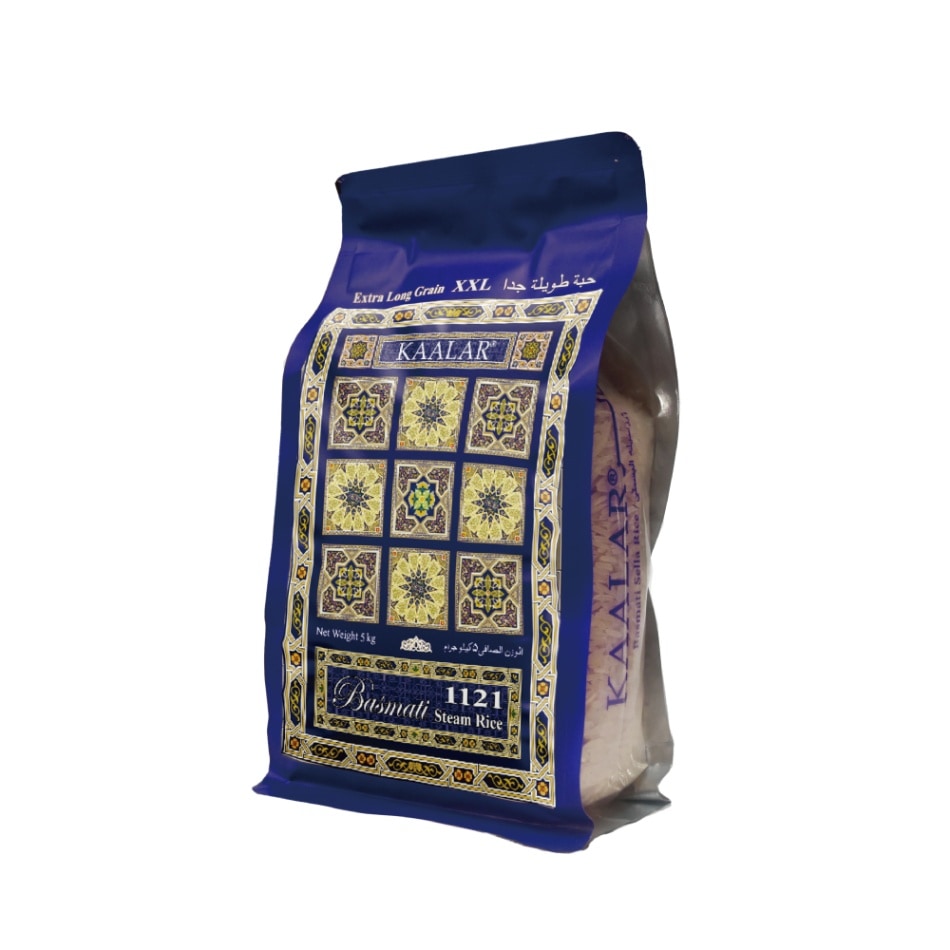【KAALAR】 STEAM BASMATI RICE/カーラースチームバスマティライス 1kg