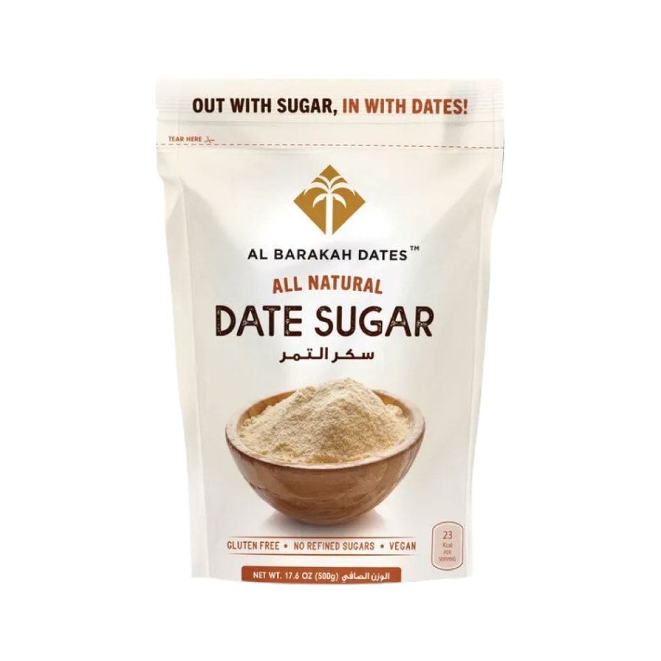 【AL BARAKAH】DATES POWDER/SUGAR 500g /デーツパウダー/シュガー【HALAL】