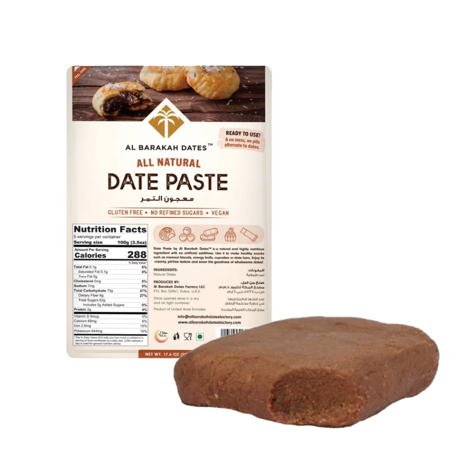 【AL BARAKAH】DATES PASTE 500ｇ/ デーツペースト【HALAL】