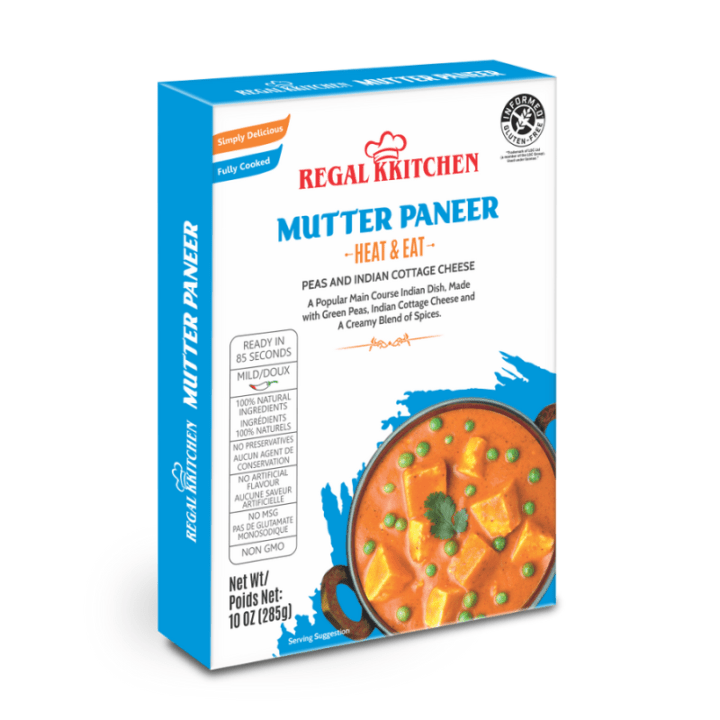 【Regal Kitchen】Mutter Paneer Curry/マターパニールカレー 285ｇ HALAL