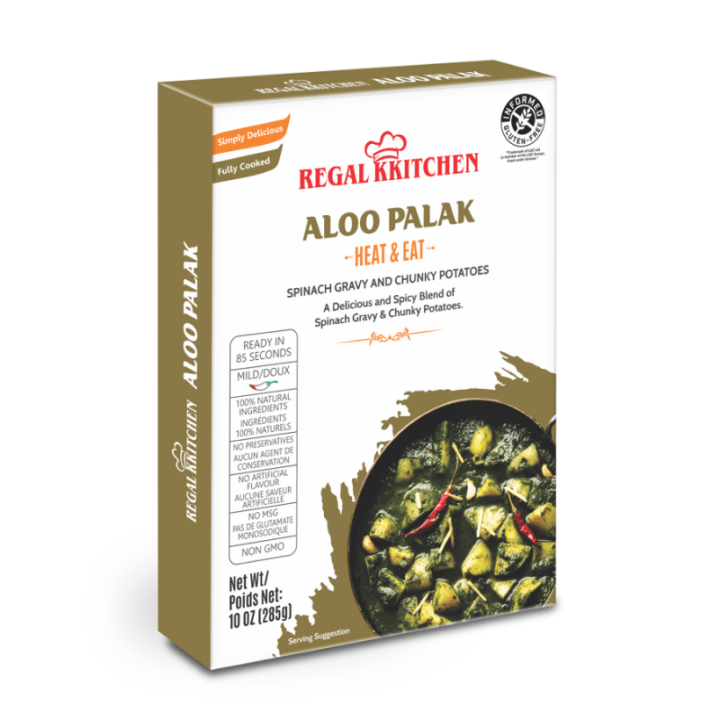 【Regal Kitchen】Allo Palak Curry/アローパラックカレー 285ｇ HALAL