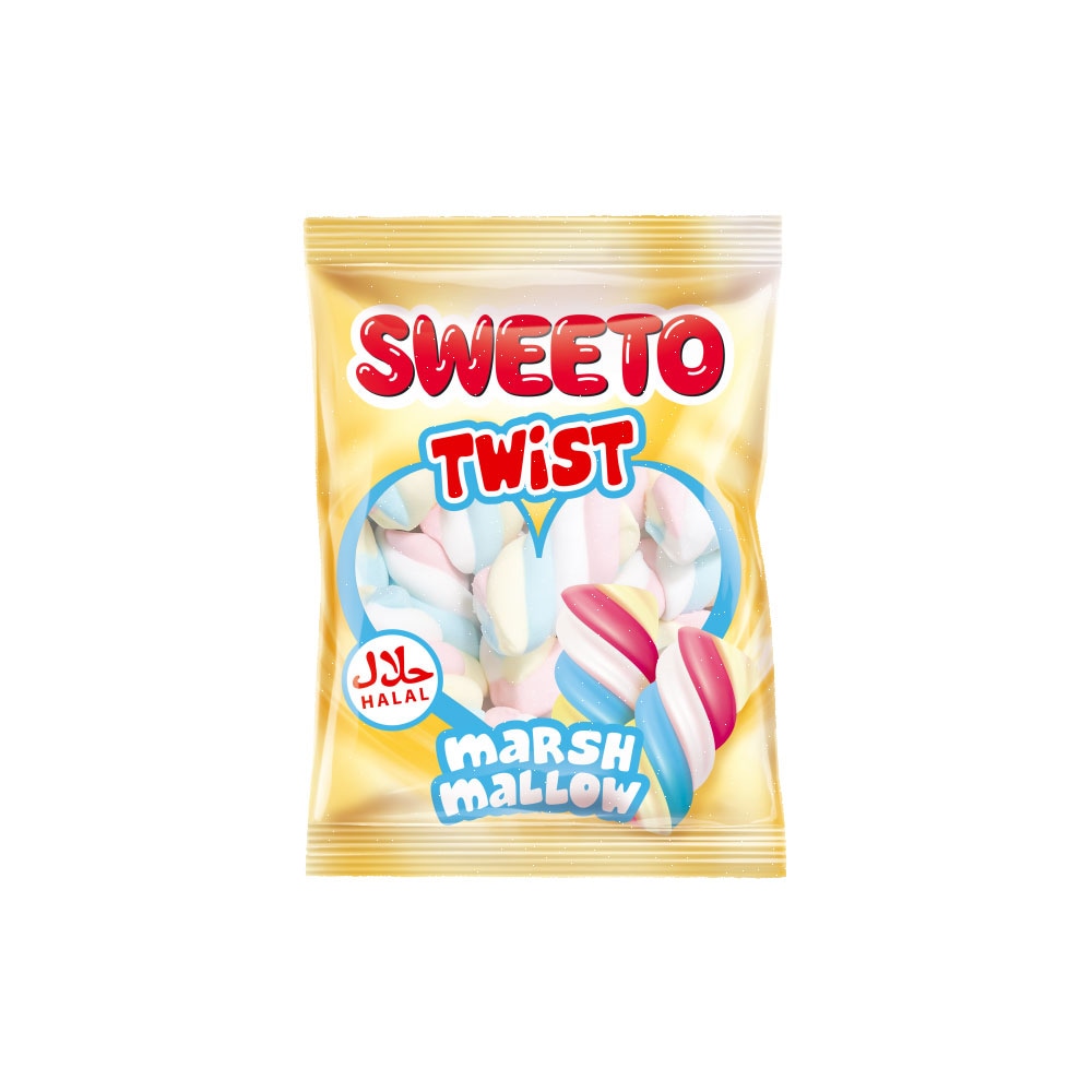 【SWEETO】TWIST/スウィートマシュマロ ツイスト３０g HALAL