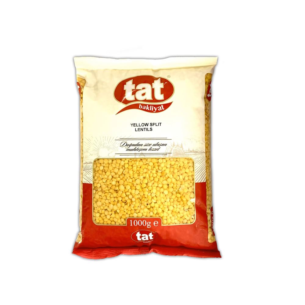 【TAT】 YELLOW SPLIT LENTILS/黄色レンズ豆 挽割 1000g
