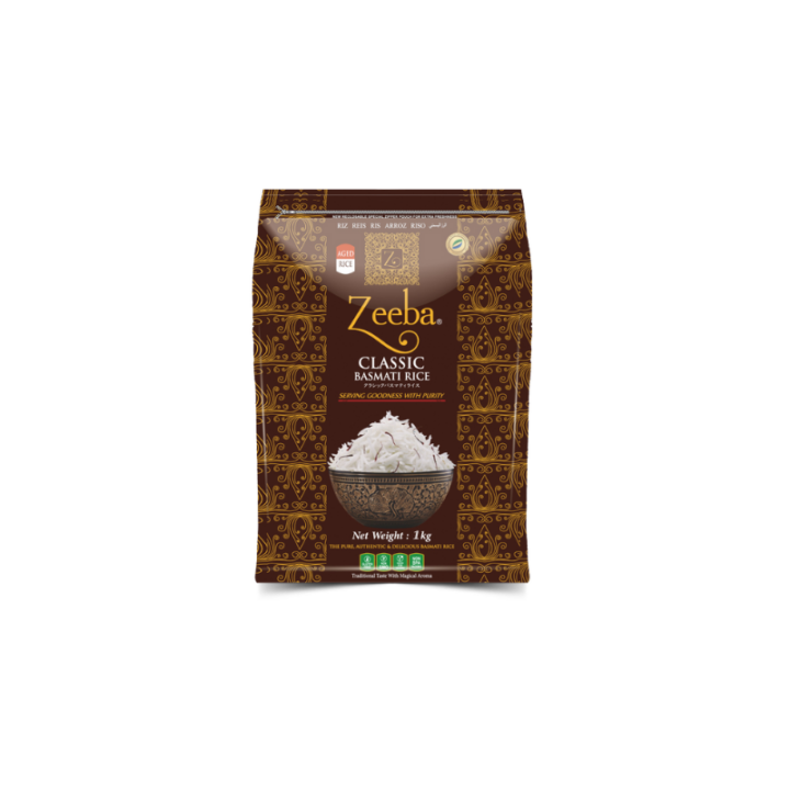 【Zeeba】CLASSIC BASMATI RICE/クラシックバスマティライス 1kg