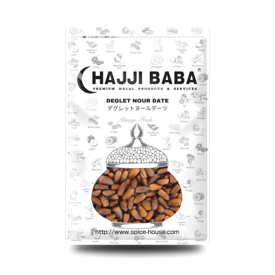 【HAJJI BABA】DEGLET NOUR DATE/デグレットヌールデーツ 1kg