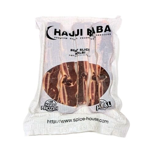 【HAJJIBABA】BEEF SLICE (KALBI)/牛バラスライス カルビ 500g