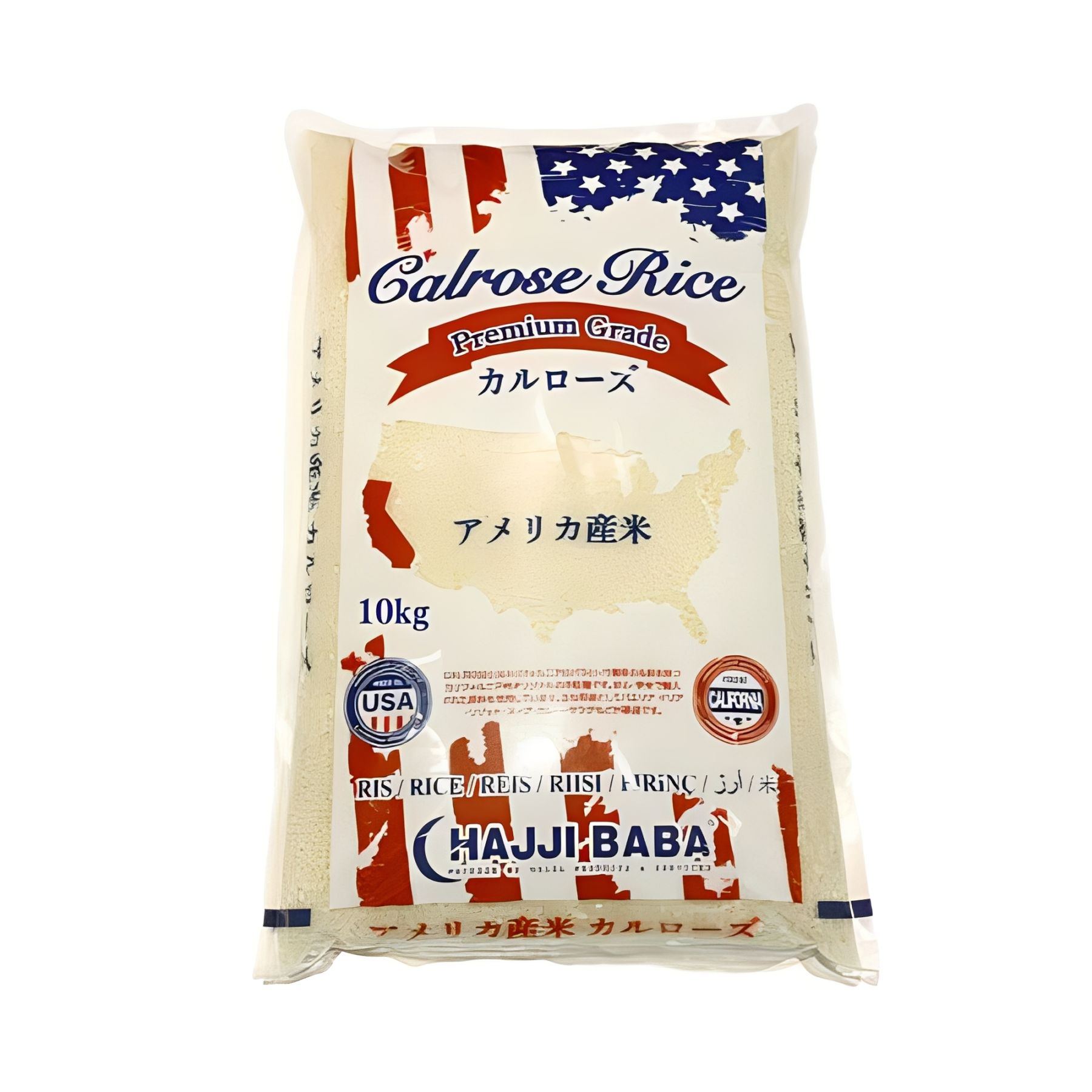 【HAJJIBABA】CALROSE RICE (USA) / カルローズライス (アメリカ/中粒種) 10kg