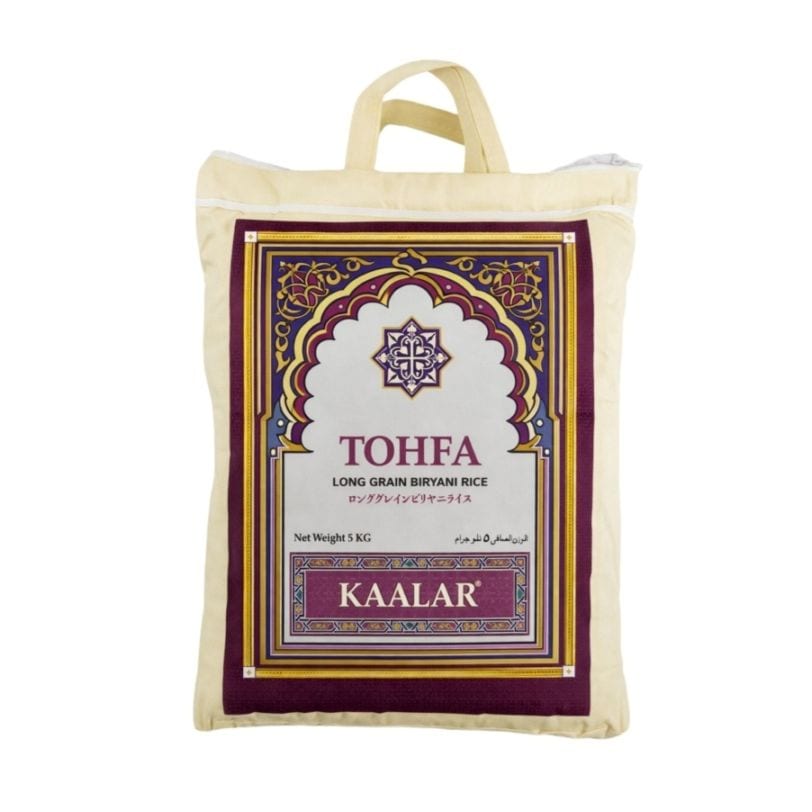 【KAALAR】TOHFA LONG GRAIN BIRYANI RICE/カーラートーハファロンググレインビリヤニライス 5kg