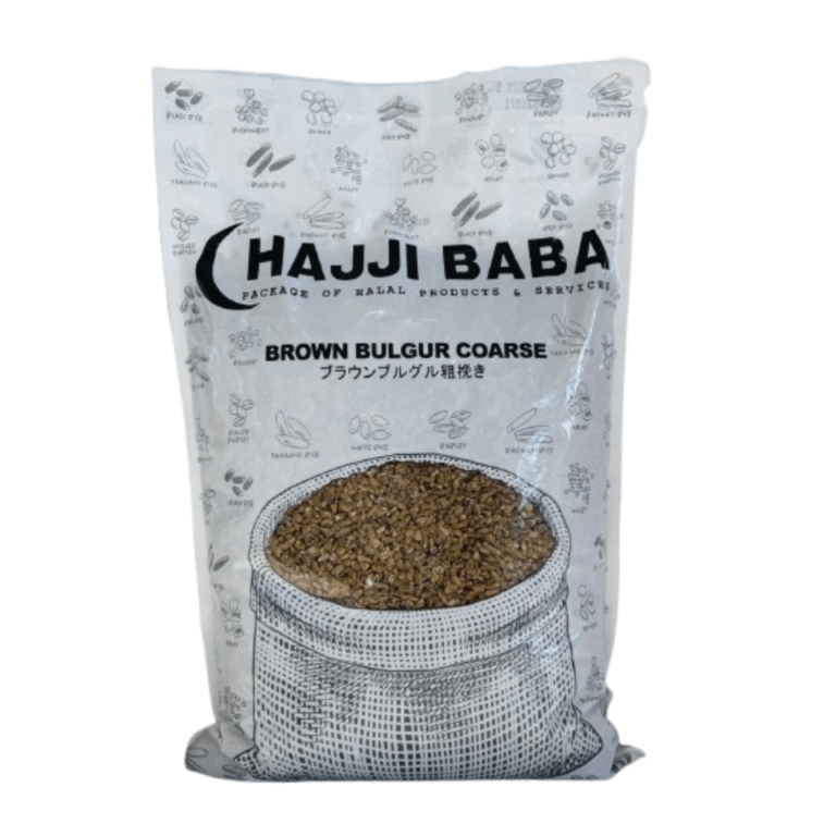 【HAJJIBABA】BROWN BULGUR COARSE/ ブラウンブルグル粗挽き (トルコ産) 1kg