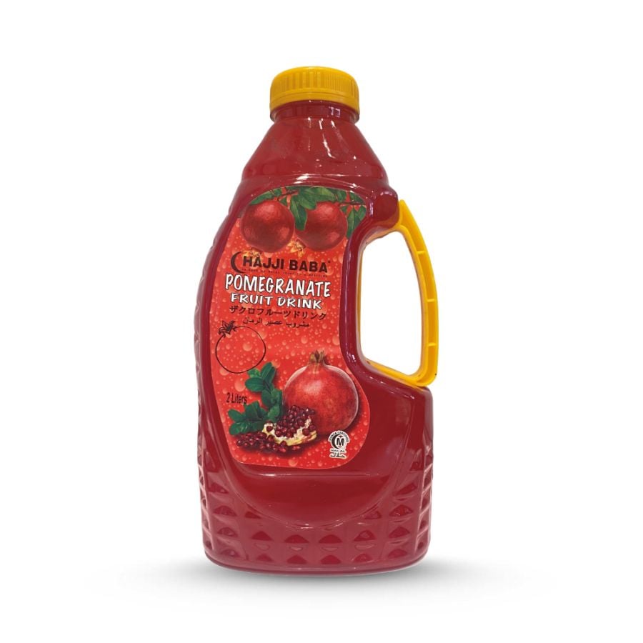 【HAJJI BABA】POMEGRANATE JUICE(PAKISTAN)/ザクロフルーツジュース(パキスタン産) 2L