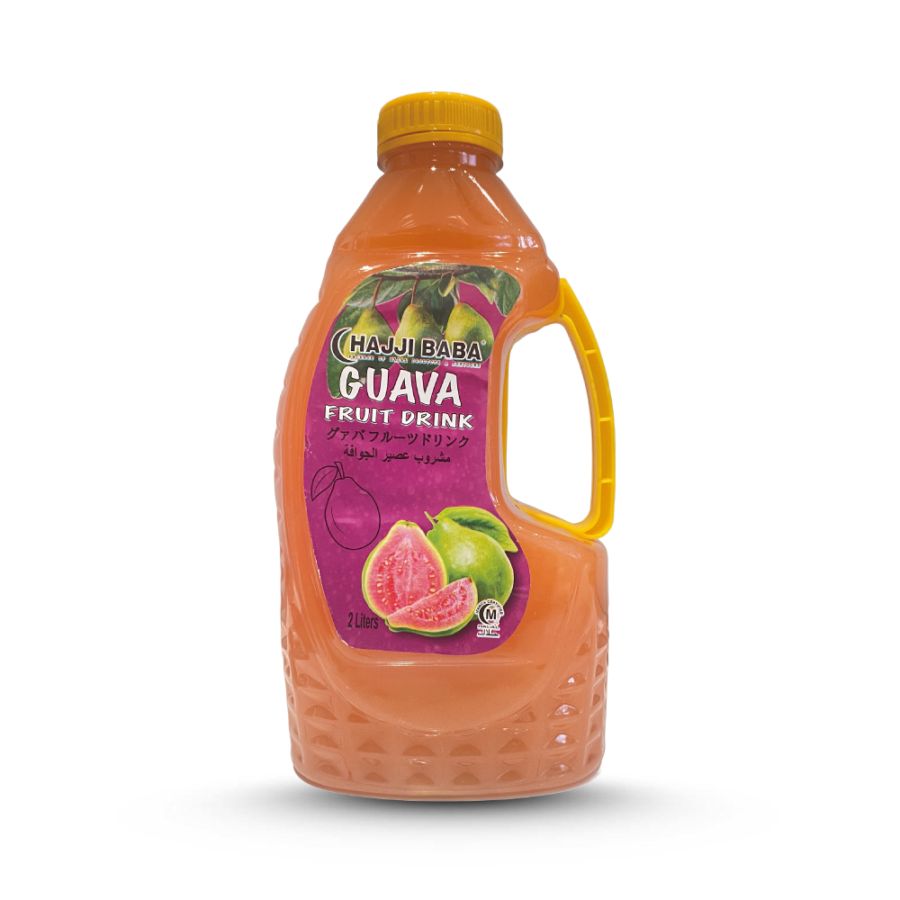 【HAJJI BABA】PINK GUAVA JUICE(PAKISTAN)/グアバフルーツジュース(パキスタン産) 2L