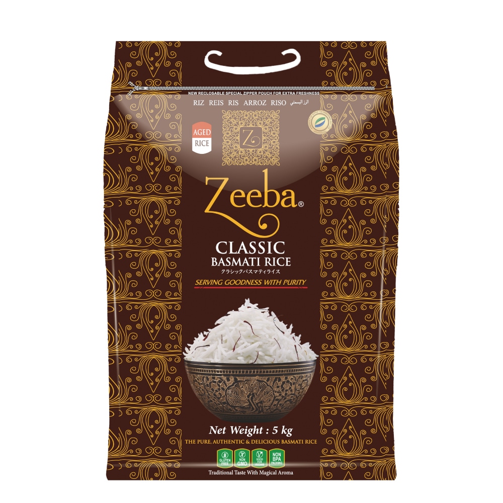 Zeeba】CLASSIC BASMATI RICE/クラシックバスマティライス 5kg | RICE