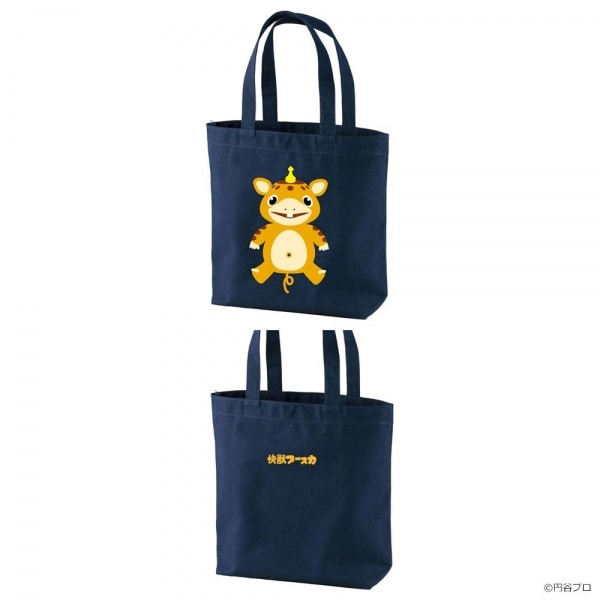 トートバッグ】快獣ブースカ トートバッグ ネイビー｜墓場の画廊ONLINE