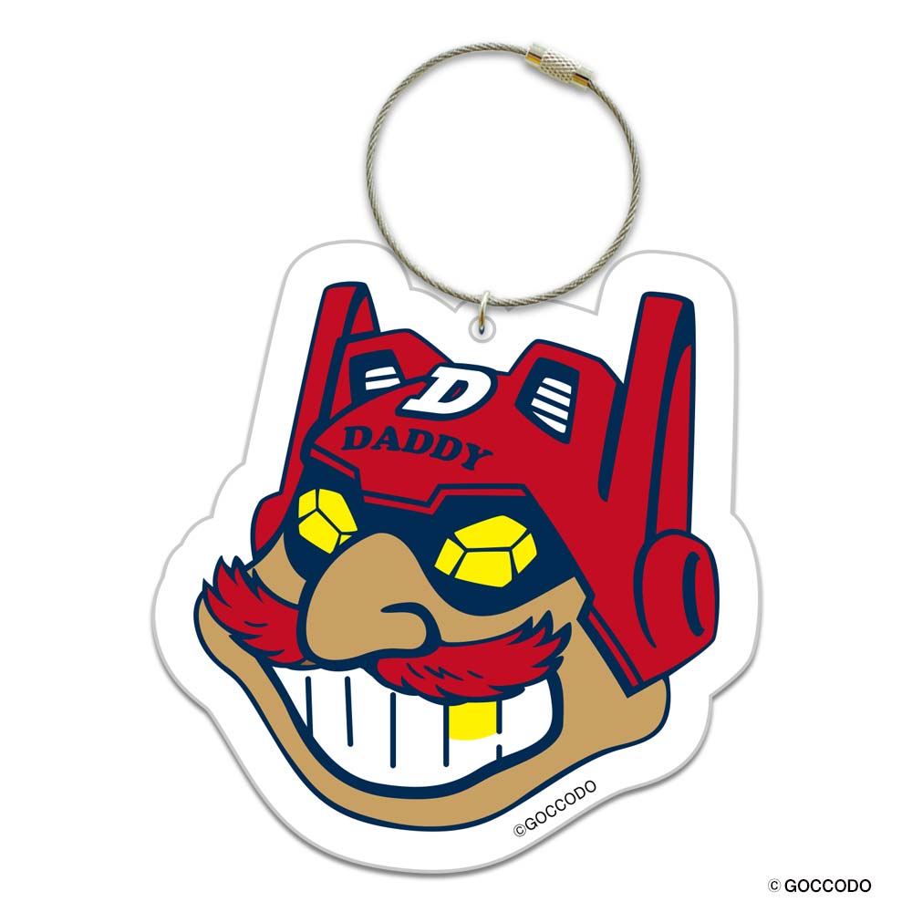ゴッコ堂/インディアンスダディアクリルキーホルダー｜墓場の画廊