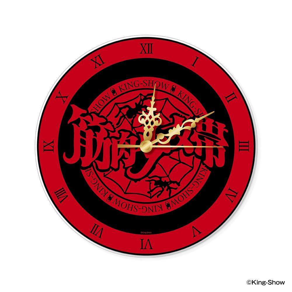 筋肉少女帯/アクリル時計｜墓場の画廊ONLINE STORE