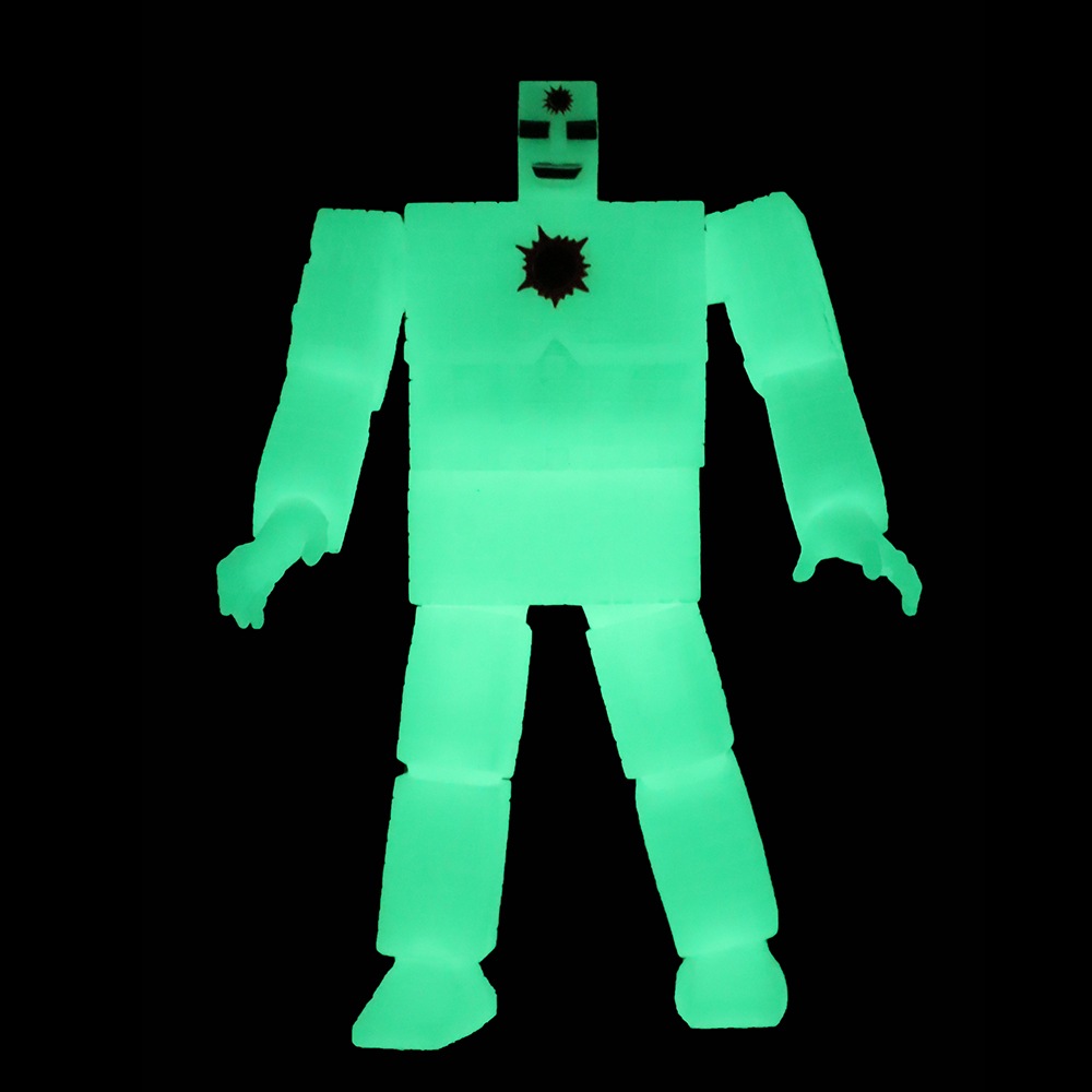 ソフビ】【CCP】ニューレトロソフビ05 サンシャイン2.0 蛍光 Ver. 蓄光