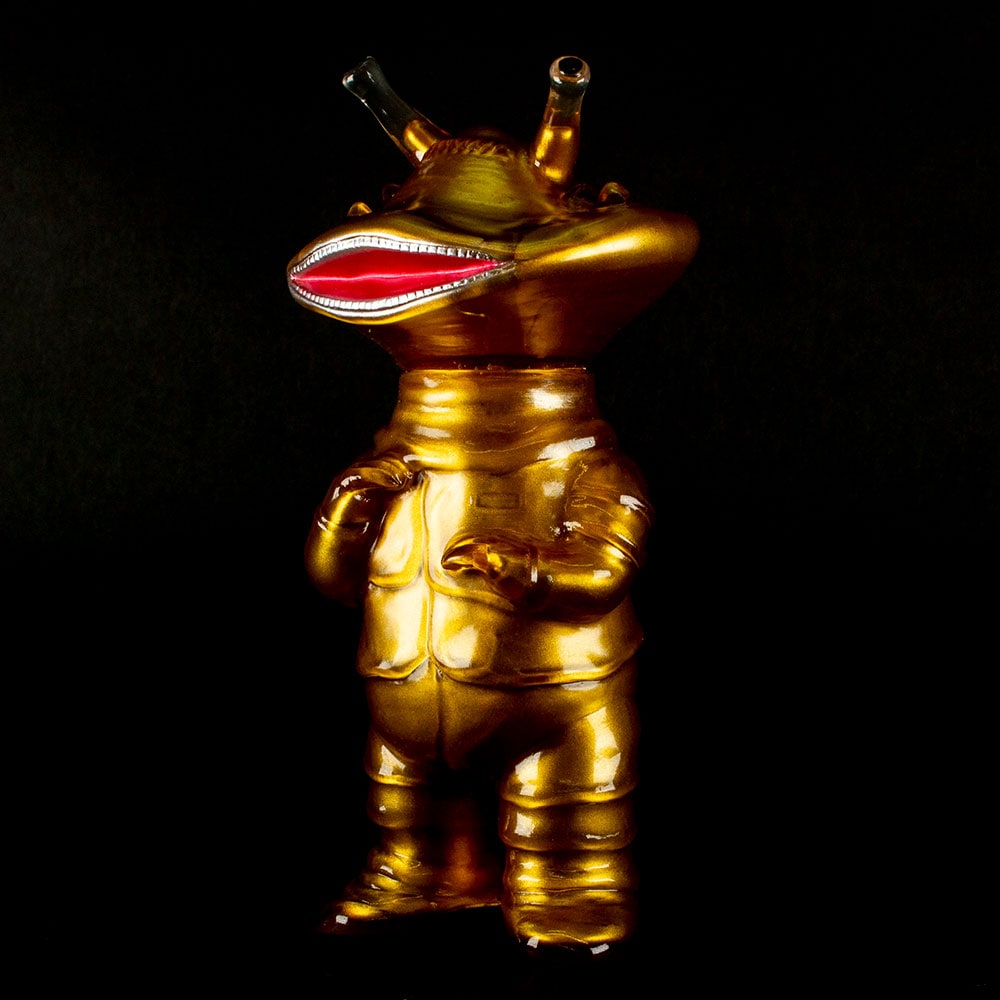 ソフビ】【U.S.TOYS】SB カネゴン クリアゴールド/USTOYS ユーエストイズ