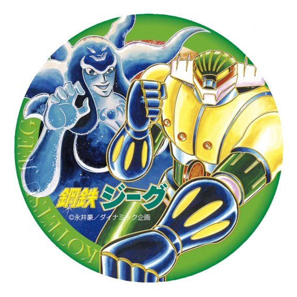 鋼鉄ジーグ/彫金メタルアートステッカー 鋼鉄ジーグ｜墓場の画廊ONLINE
