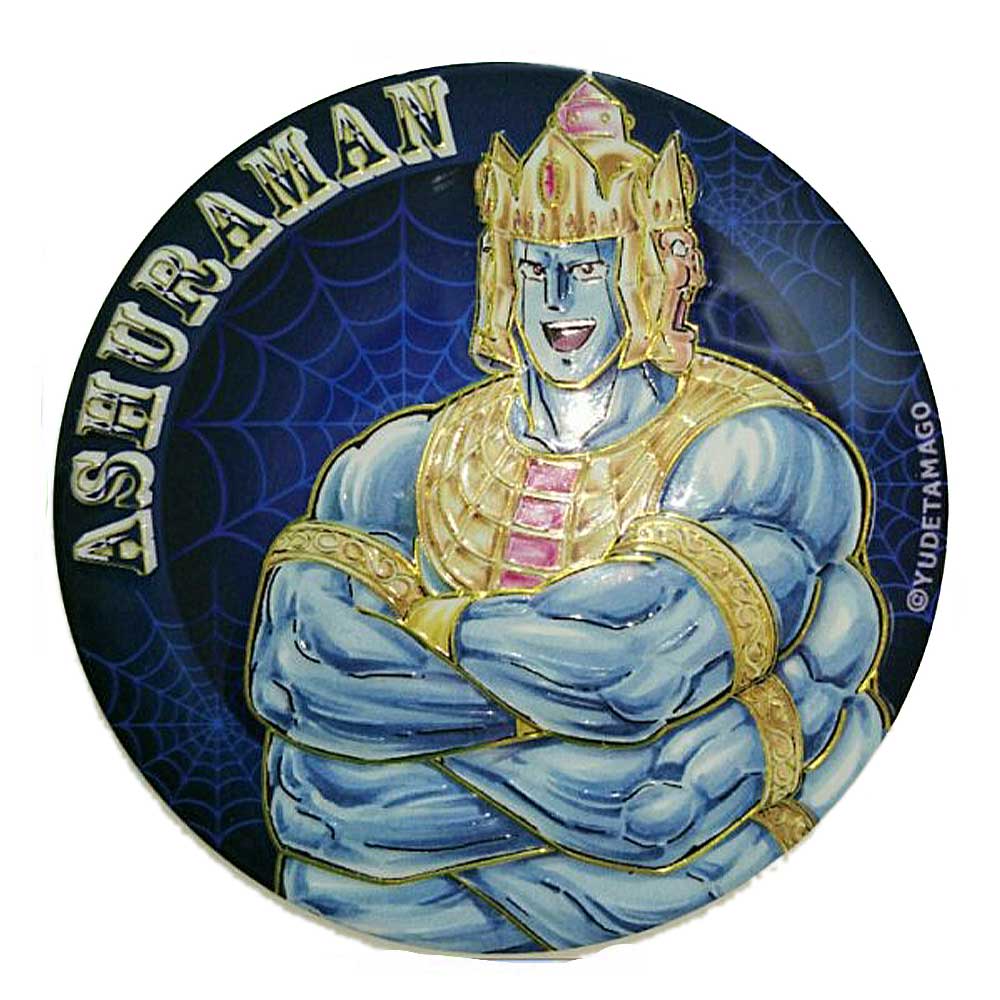 キン肉マン/超キンステッカー アシュラマン（彫金ステッカー）｜墓場の