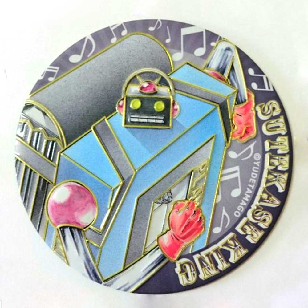 キン肉マン 超キンマグネット ステカセキング 彫金マグネット 墓場の画廊online Store