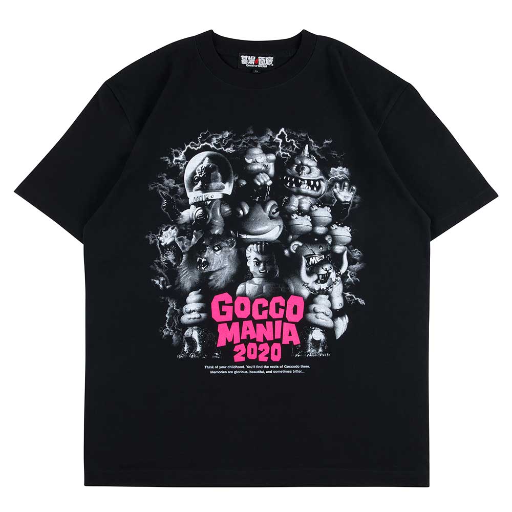 ゴッコ堂 Tシャツ Mサイズ GOCCODO ゴッコ堂/GOCCO MANIA2020Tシャツ/ブラック