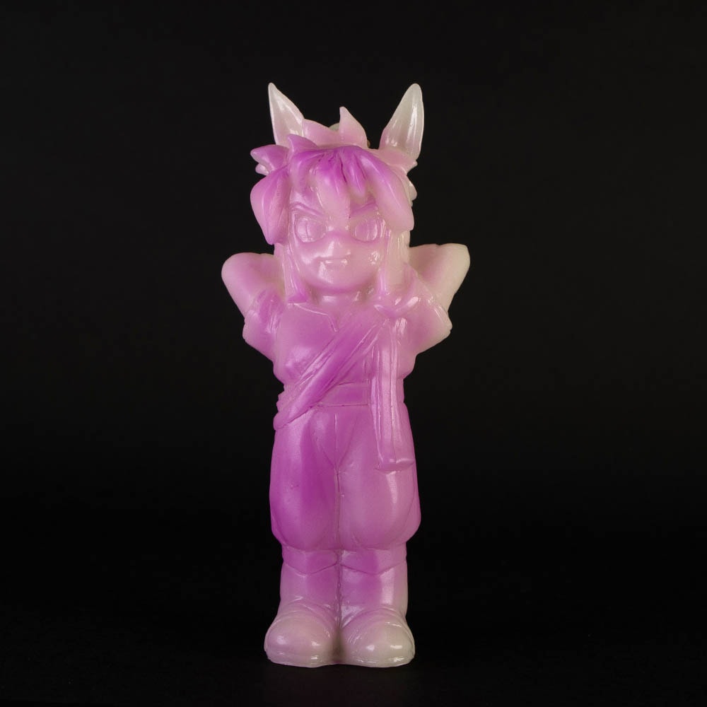 ソフビ】【ビックワンクラフト】ユビケッツ/ラビ（蓄光）