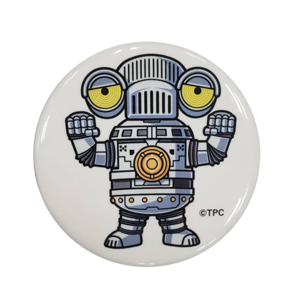 蓄光缶バッチ セブンガー｜墓場の画廊ONLINE STORE