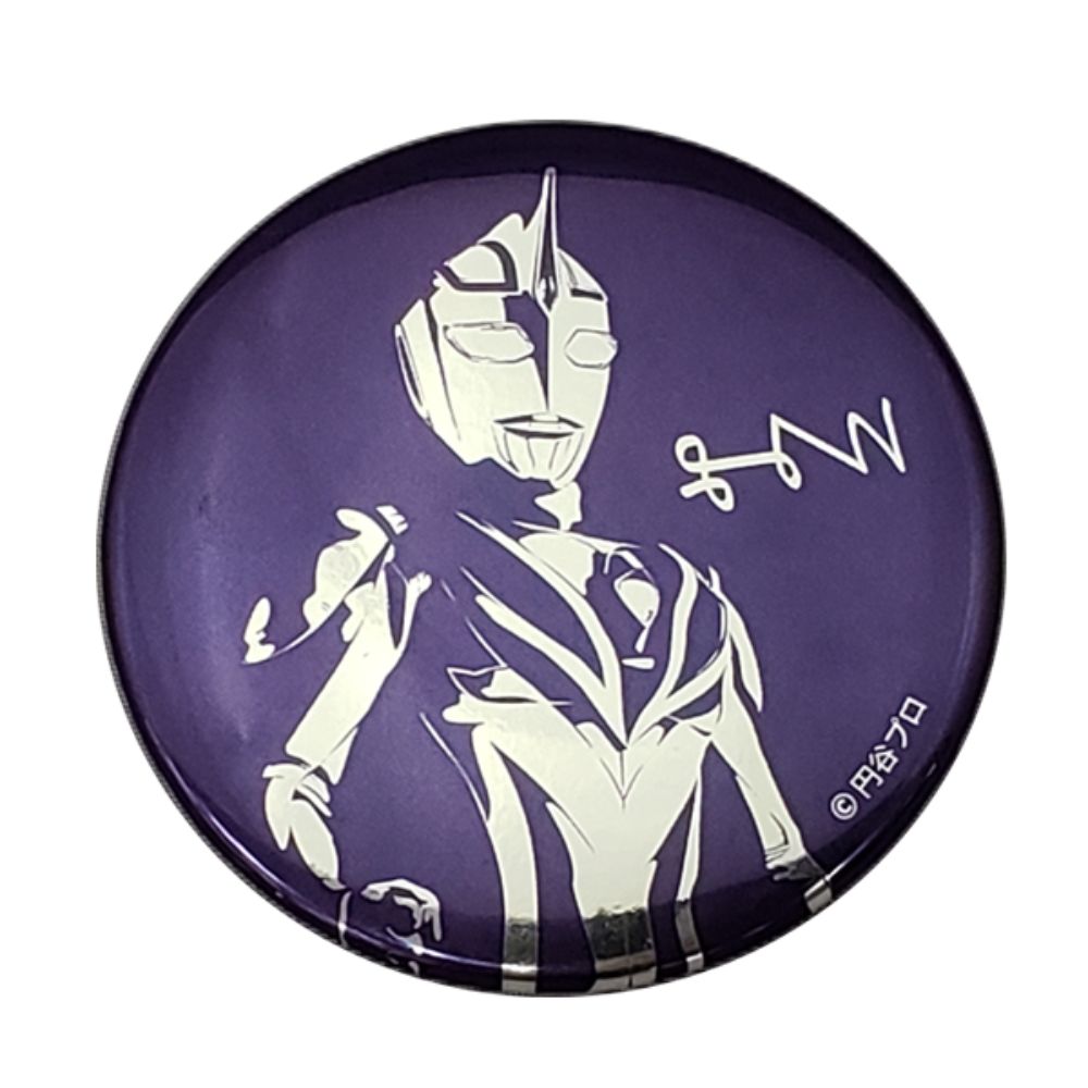 ウルトラマンアグル/25周年記念 メタリック缶バッジ ウルトラマン
