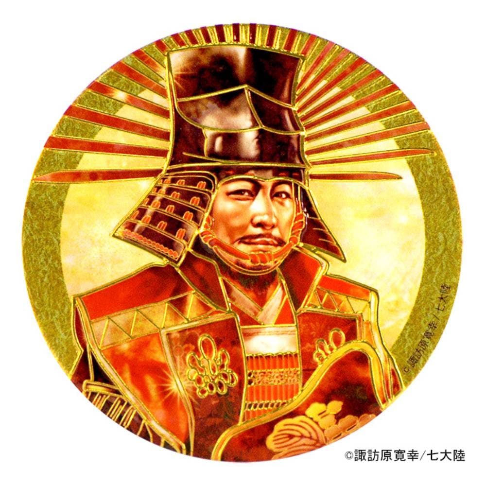 諏訪原寛幸/彫金メタルアートステッカー 豊臣秀吉｜墓場の画廊ONLINE STORE