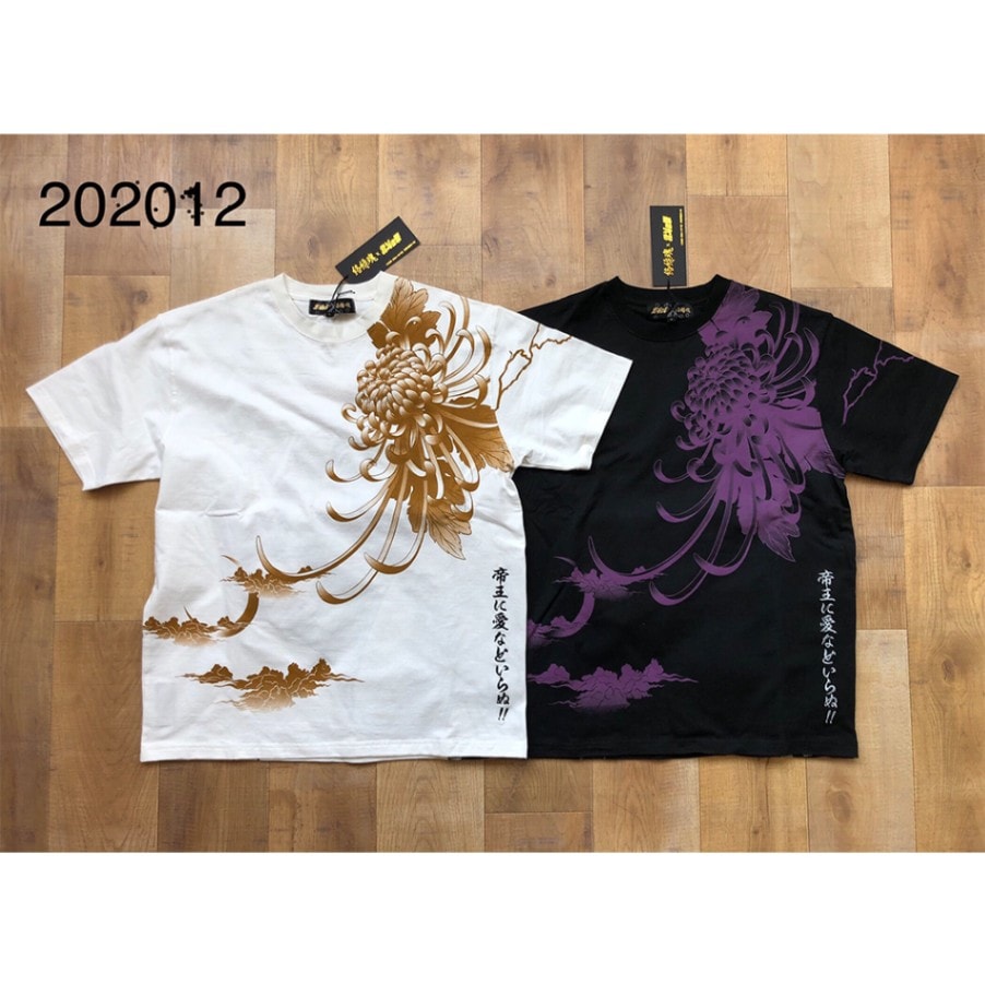 北斗の拳/絡繰魂×北斗の拳 将星サウザー Ｔシャツ/ブラック｜墓場の画廊ONLINE STORE