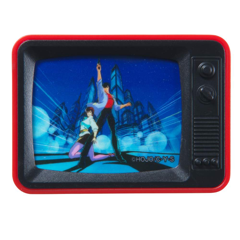 シティーハンター/シティーハンター オープニング前期 TV型バッジ/冴羽