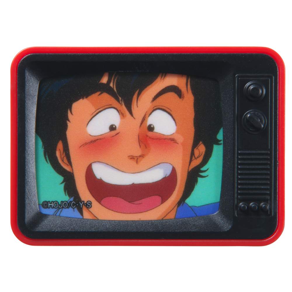シティーハンター/シティーハンター もっこり TV型バッジ｜墓場
