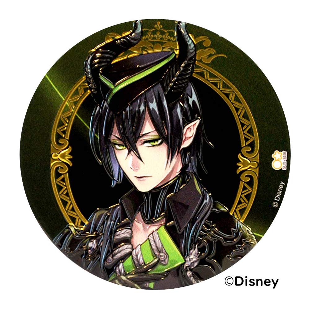 ディズニー ツイステッドワンダーランド 彫金ステッカー マレウス