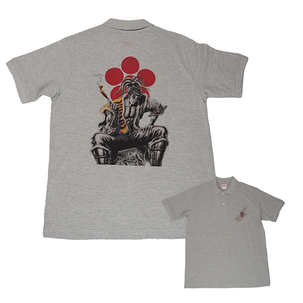 花の慶次/前田慶次 ポロシャツ｜墓場の画廊ONLINE STORE