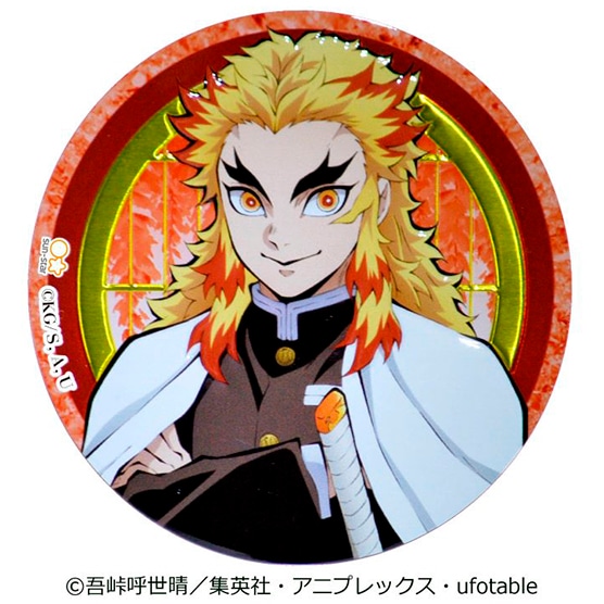 TVアニメ『鬼滅の刃』 彫金ステッカー 煉獄杏寿郎｜墓場の画廊ONLINE STORE