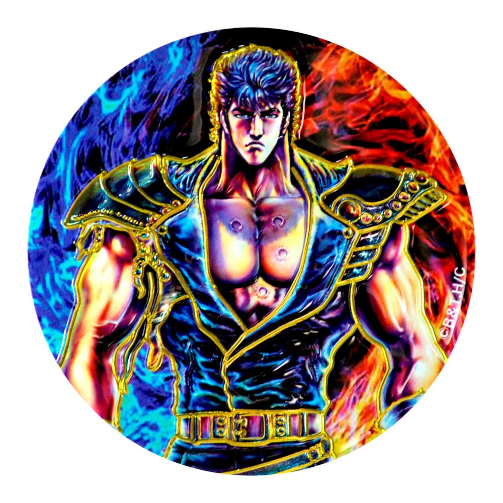 北斗の拳/ケンシロウ2 彫金Wコンパクトミラー｜墓場の画廊ONLINE STORE