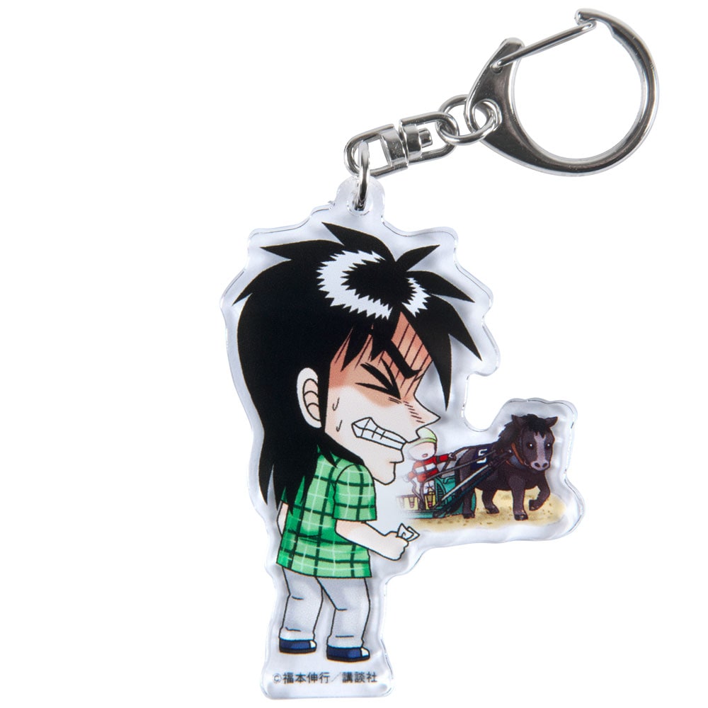 カイジ展　ご当地アクリルキーホルダー 4種セット　美品 カイジシリーズ/賭博黙示録カイジ 北海道 ご当地デフォルメイラスト