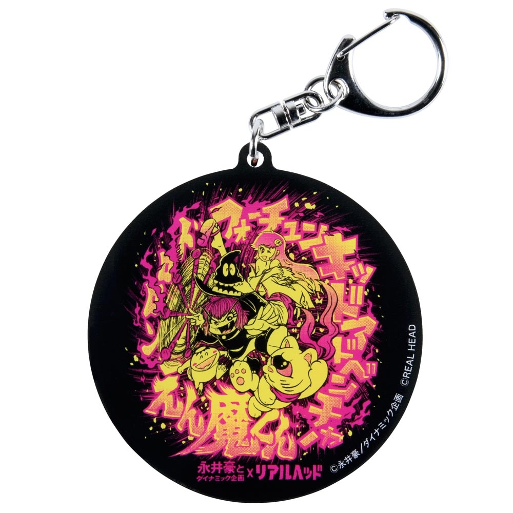 リアルヘッド/アクリルキーホルダーリアルヘッド×ドロロンえん魔くん