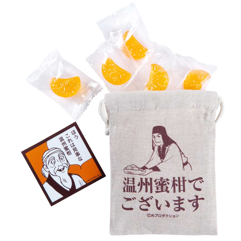 横山光輝三国志 /温州みかん飴 シール付き｜墓場の画廊ONLINE STORE