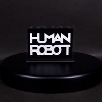 ソフビブランドロゴ ミニアクリルブロック