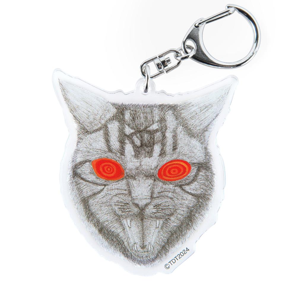 都市伝説展/猫の絵アクリルキーホルダー｜墓場の画廊ONLINE STORE