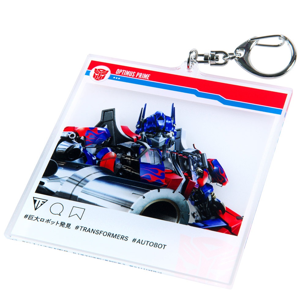 トランスフォーマー アクキー トランスフォーマー/SNS風アクリルキーホルダー (オプティマス