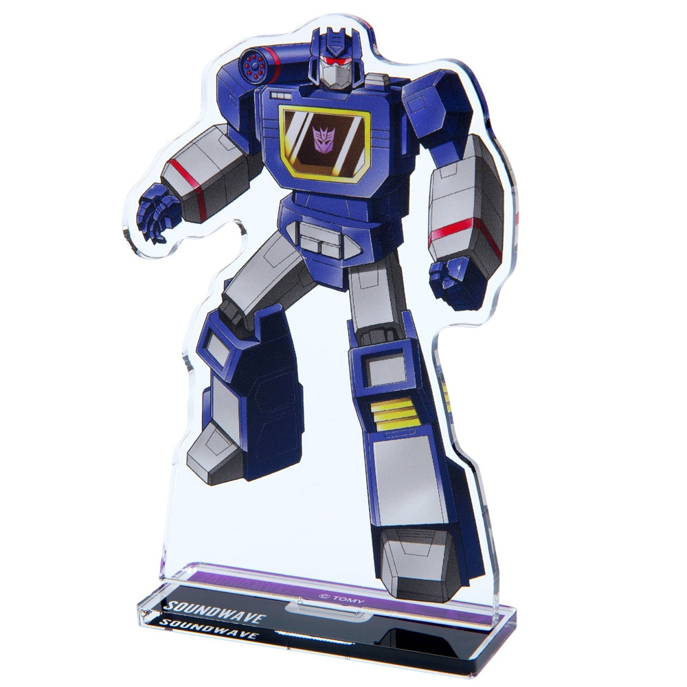 トランスフォーマー/アクリルスタンド (サウンドウェーブ)｜墓場の画廊